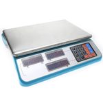 Balanza mostrador de sobremesa con bandeja de 34x24cm báscula 30Kg azul - BV03200 - 01