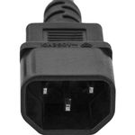 Regleta de enchufes para armario rack 19" 1U con 8 schuko e interruptor y cable de 3 metros C14 - RE01600 - 04