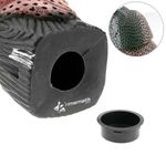 Ahuyentador de aves tipo estatua búho con ojos reflectantes 40cm hembra - AH03200 - 06