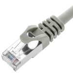 Cable de red ethernet Cat. 6a STP de 1 m de color gris - RU06300 - 06
