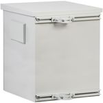 Armario rack 19" para exterior IP55 de 12U blanco SOHORack GO 600x600x681 mm - WX07300 - 02
