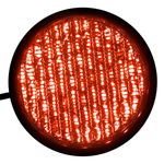 Luz LED para semáforo IP65 100mm de 220VAC rojo - SM03700 - 04