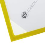 Marco magnético flexible amarillo A4 para letreros con imán - SY09400 - 06