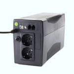 SAI Lapara 650VA / 360W, in-line, 2x Schuko, USB, RJ11 - LA-VST-650 - 03