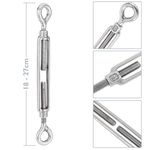 Tensor de cable de acero. Modelo anilla a anilla de rosca 8 mm - NY04200 - 02