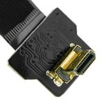 Cable vídeo HDMI plano FPV 20 cm micro D-macho a micro D-macho con ángulo - HG08800 - 03