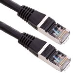 Cable de red ethernet Cat. 6 FTP de 1 m de color negro - RU04300 - 03