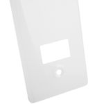 Placa embellecedora para recogedor de persiana en color blanco - BS22000 - 04