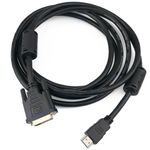 Super cable HDMI 1.4 de tipo HDMI-A macho a DVI-D macho de 2 m - HH01200 - 04