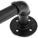 Barra de soporte de 300 mm. Toallero de tubos industrial y vintage - IP05000 - 07