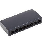 Conmutador gigabit ethernet LAN mini Switch 10/100/1000Mbps de 8 puertos UTP RJ45 - RH03200 - 01
