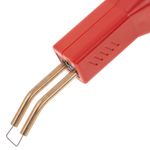 100 unidades grapas soldadura para plástico 0.6mm superficies planas para pistola caliente reparación piezas de plástico y parachoques - YD12100 - 02