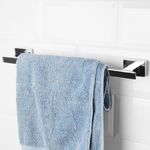 Toallero para pared cromado 450x35x55 mm modelo Ever - KS37600 - 03