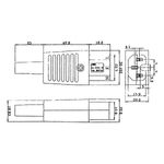 Clavija IEC-60320 C15. Enchufe hembra recto - CM03500 - 09