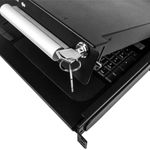 Consola KVM rack 19" de 1 puerto de RackMatic con teclado español - RK00100 - 09