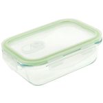 Recipiente para alimentos hermético de cristal con válvula activa de 400 ml - KT11000 - 01