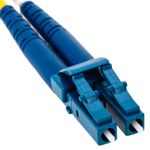 Cable de fibra óptica G657A1 con conectores LC/UPC a LC/UPC monomodo dúplex 9/125 de 1m OS2 - FI11100 - 02