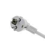 Regleta de enchufes 6 schuko 16A 230V blanca con interruptor y cable de 3m - IA03600 - 04