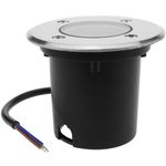 Foco LED de suelo de 3W 90mm. Luz de color verde - NF03400 - 04