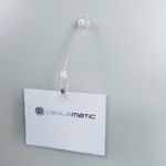 Soporte de cartel de metacrilato magnético articulado 100mm - SV07300 - 06