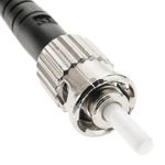 Cable OM3 de fibra óptica ST a ST multimodo simplex 50/125 de 7m - FY01600 - 02