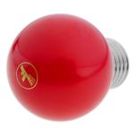 Bombilla LED G45 E27 230VAC 0,5W luz roja - NT09300 - 02