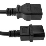 Cable eléctrico alta calidad 3x1.5mm² IEC60320 C19 hembra a C14 macho 3m - FA07300 - 04