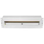 Panel de distribución eléctrica 3U de 19" DIN TS-35 AK-VDP103-S blanco - RZ17600 - 04