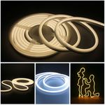 Tira luz flexible LED Neón Flex LNF 16x8mm 220VAC de 5m naranja - NL00700 - 06