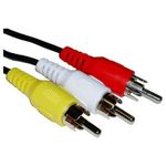 Cable Audio/Vídeo Cámara 2m (3X Minijack-M / 3xRCA-M) - VD09200 - 03