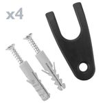 Dispensador de jabón de ducha para pared. 3 x depósito rellenable - KS02200 - 09