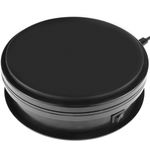 Base giratoria eléctrica de 15 cm. Plataforma rotatoria de color negro - SR00200 - 01