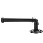 Portarrollos WC de 230 mm para papel higiénico de acero. Tubo industrial y vintage - IP06200 - 10