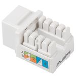 Keystone RJ45 de Lanberg Cat.5E UTP hembra 90 grados - RC15900 - 01