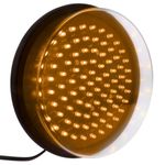 Luz LED para semáforo IP65 200mm de 220VAC amarillo - SM04900 - 01