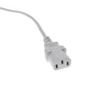 Cable eléctrico British Standard BS-1363-1 a IEC-60320-C13 de 1.8m blanco - CL05700 - 02