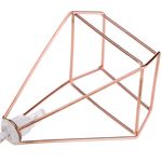Guirnalda de luces LED de 1 m de color blanco cálido con carcasa de forma geometrica y con funcionamiento por pilas - GI05100 - 05