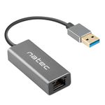 Adaptador ethernet USB-A a RJ45 1Gbps Natec Cricket NNC-1924 - NT38700 - 01