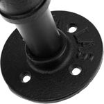 Portarrollos WC de 125 mm para papel higiénico de acero. Tubo industrial y vintage - IP06100 - 10
