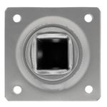 Pies cuadrados para mesa y mueble. Patas en acero gris de 10cm 4-pack - IO05300 - 04