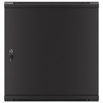 Armario Rack mural 19" 12U F600 600x600x645mm pared desmontado DIY negro Lanberg - WK35200 - 08