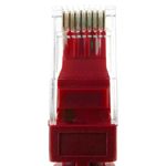 Cable de red ethernet Cat. 6a UTP de 5 m de color rojo - LJ00700 - 03