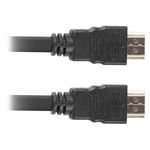 Cable HDMI Lanberg CA-HDMI-11CC-0010-BK HDMI 1.4 macho Alta velocidad 1m Negro - HI12700 - 04
