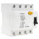 Interruptor diferencial 4P 40A 6kA - JW03300 - 01