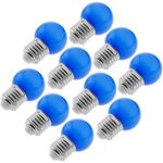 Bombilla LED G45 E27 230VAC 0,5W luz azul 10 pack - NT19200 - 01