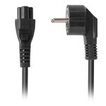 Cable de alimentación de Lanberg Schuko macho a IEC 320 C5 macho 3 metros CA-C5CA-11CC-003-BK - CA31700 - 02