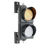 Luz LED para semáforo IP65 100mm de 220VAC amarillo - SM03900 - 03