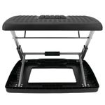 Reposapiés con plataforma ajustable de plástico negro 455 x 330 mm 6 niveles - S101500 - 05