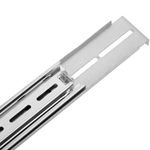 Guías laterales telescópicas de 500 mm extensibles para caja rack 19" IPC, Color plateado - RZ05800 - 09