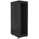 Armario Rack 19" de pie 42U F1000 800x1000x2047mm negro Lanberg - WL56300 - 01
